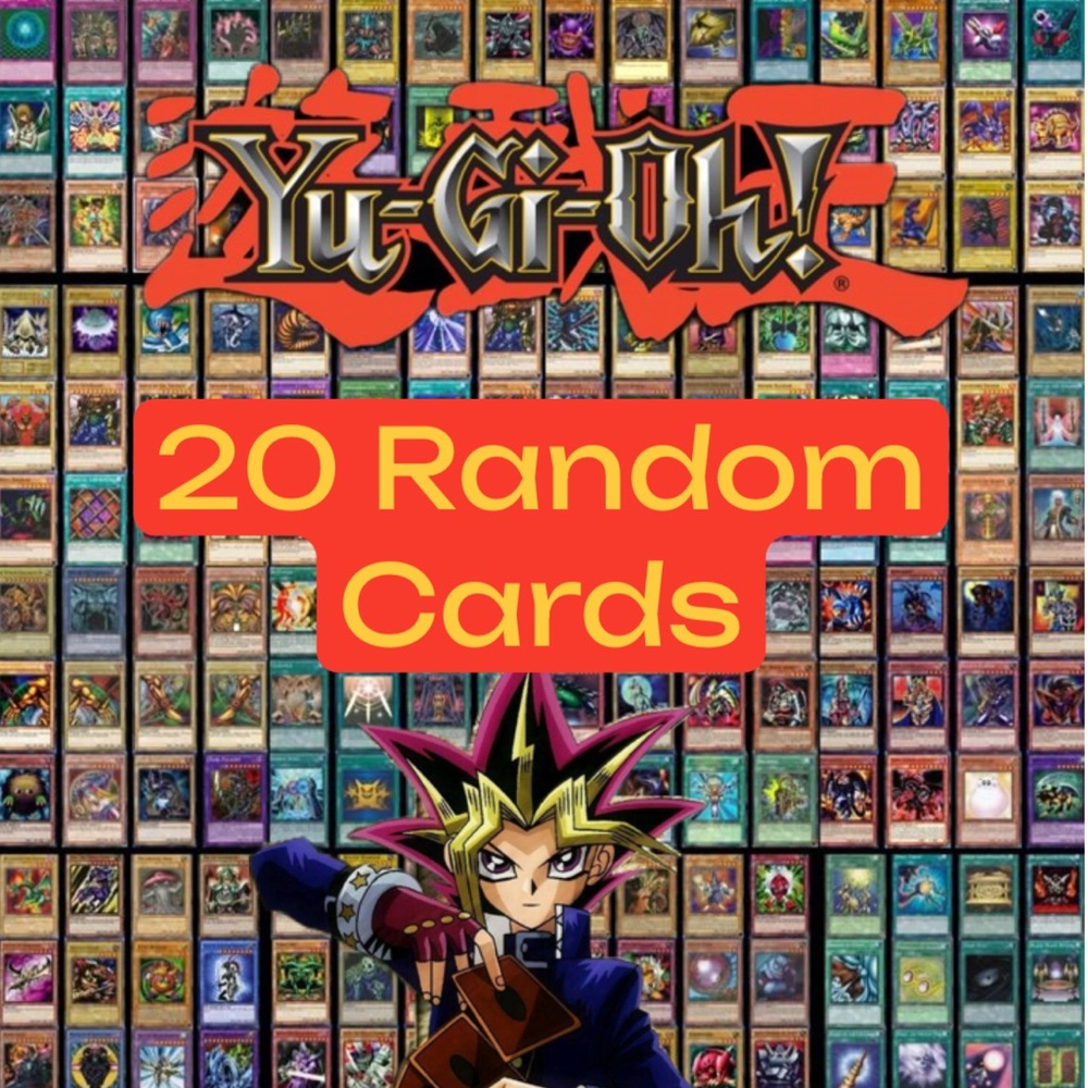 Yu-Gi-Oh! 20 Random Cards
